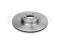 Front brake disc thumb