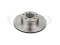 Front brake disc thumb