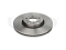 Front brake disc thumb