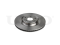 Front brake disc thumb