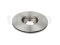 Front brake disc thumb