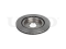 Rear brake disc thumb