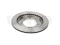 Front brake disc thumb