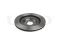 Front brake disc thumb
