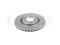 Rear brake disc with Geomet® coating thumb