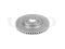 Front brake disc with Geomet® coating thumb