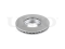 Front brake disc with Geomet® coating thumb