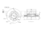 Front brake disc with Geomet® coating thumb