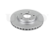 Front brake disc with Geomet® coating thumb