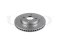 Front brake disc with Geomet® coating thumb