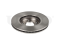 Front brake disc thumb