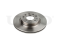 Front brake disc thumb