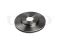 Front brake disc thumb