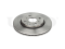 Front brake disc thumb