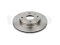 Front brake disc thumb