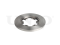 Rear brake disc thumb