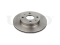 Front brake disc thumb