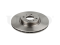 Front brake disc thumb