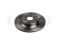 Rear brake disc thumb
