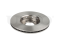Front brake disc thumb