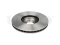 Front brake disc thumb
