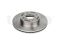 Front brake disc thumb