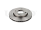 Front brake disc thumb