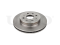 Front brake disc thumb