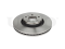 Front brake disc thumb