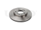 Front brake disc thumb