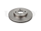 Front brake disc thumb