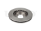 Front brake disc thumb