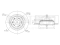Rear brake disc with Geomet® coating thumb