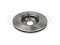 Front brake disc thumb