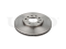 Front brake disc thumb