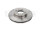 Front brake disc thumb