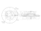 Front brake disc with Geomet® coating thumb