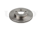 Front brake disc thumb