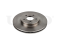 Front brake disc thumb