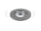 Rear brake disc with Geomet® coating thumb
