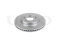 Front brake disc with Geomet® coating thumb