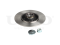 Rear brake disc thumb