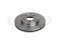 Front brake disc thumb