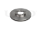 Front brake disc thumb
