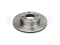 Front brake disc thumb