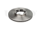 Front brake disc thumb
