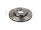 Front brake disc thumb