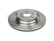 Rear brake disc thumb