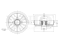 Rear brake drum thumb