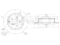 Rear brake disc thumb